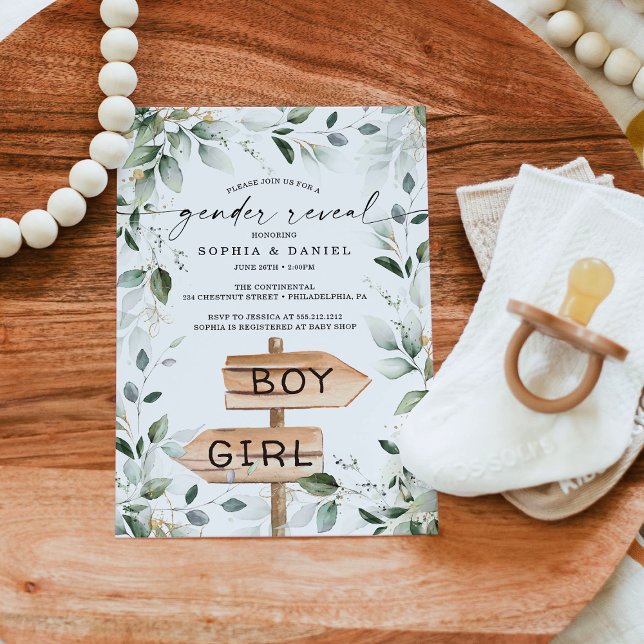 Convites Vidro Verde Sexo Dourado Chá de fraldas Revelação (Criador carregado)