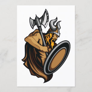 Convites Viking Warrior