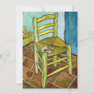 Convites Vincent van Gogh - A Cadeira de Van Gogh