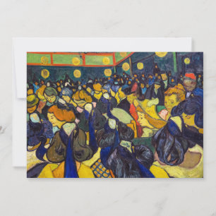 Convites Vincent van Gogh - A Sala de Dança em Arles