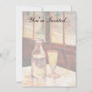 Convites Vincent Van Gogh - A vida ainda com Absinthe