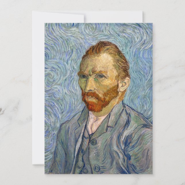 Convites Vincent Van Gogh - Autorretrato (Frente)
