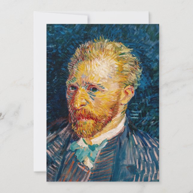 Convites Vincent Van Gogh - Autorretrato (Frente)