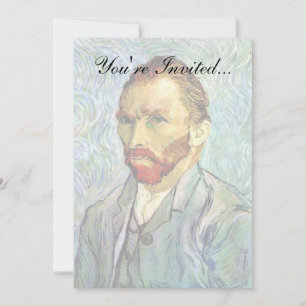 Convites Vincent Van Gogh - Autorretrato Verde Arte Fino
