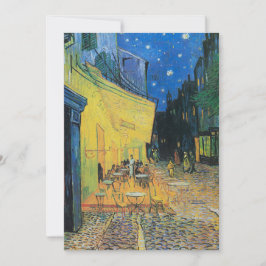 Convites Vincent van Gogh Café Terrace à Noite