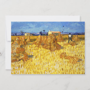 Convites Vincent van Gogh - Colheita na Provença