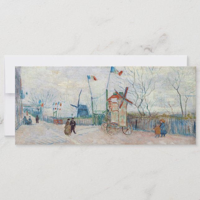 Convites Vincent van Gogh - Impasse des Deux Freres (Frente)