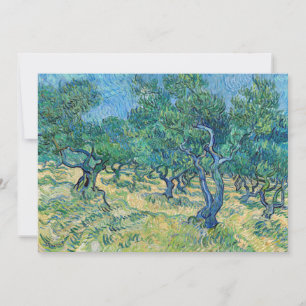 Convites Vincent van Gogh - Olive Grove