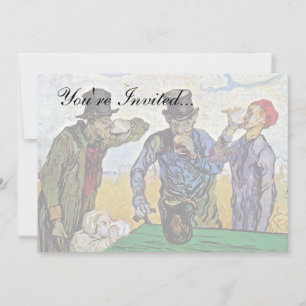 Convites Vincent Van Gogh - Os Bebedores - Arte Fina