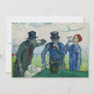 Convites Vincent van Gogh - Os Bebedores, segundo Daumier