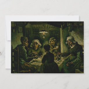 Convites Vincent van Gogh - Os Comedores de Batata