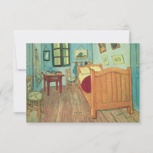Convites Vincent van Gogh - Quarto de Vincent em Arles (Frente)