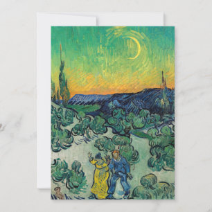 Convites Vincent van Gogh - Um Passeio ao Crepúsculo
