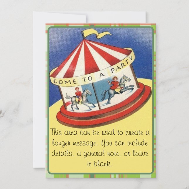 Convites Vindo a um partido (Frente)