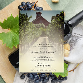 Convites Vineyard e Red Barn Brunch Pós-Casamento
