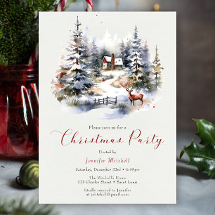 Convites Vingante Wonderland Wonderland Natal