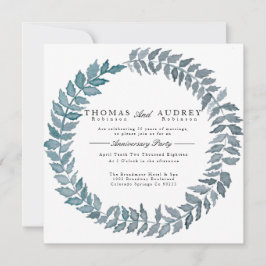 Convites Vinha Azul de Aço | Festa de Aniversário de Aquare