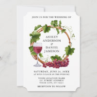 Vinhas De Uvas Elegantes Casamento De Ferro De Aqu