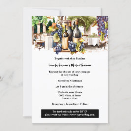 Convites Vinhas de uvas para vinhas frescas