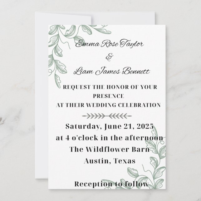 Convites Vinhas Mudadas (Frente)