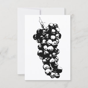 Convites vinho da morte