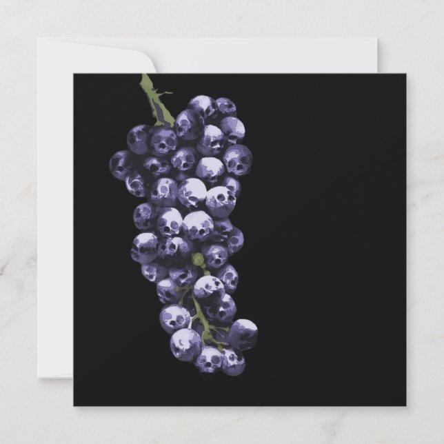 Convites vinho da morte (Frente)