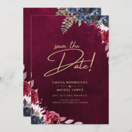 Convites Vinho de Frutas Floral Casamento