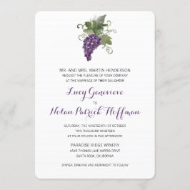 Convites Vinho de Vinho Aquático | Casamento