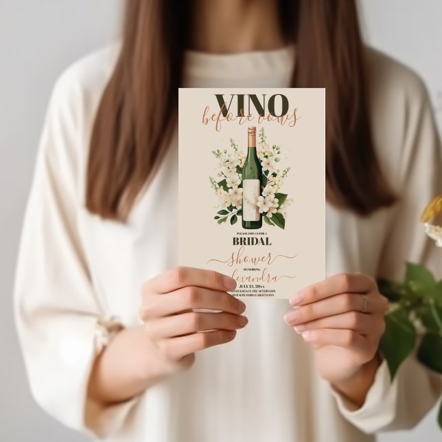 Convites Vino Antes Do Chá de panela Do Provando De Vinhos (Criador carregado)