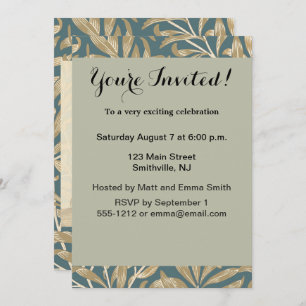 Convites Vintage 1844 casamento de Casamento Vitoriano