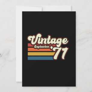 Convites Vintage 1971 50th Birthday