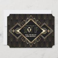 Vintage 20s Dourada Black Art Deco é o meu toca-di