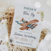Vintage Airplane - Dois Viagem