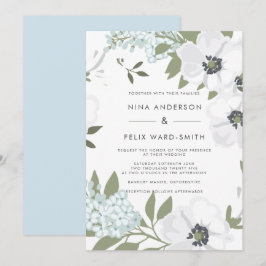 Convites Vintage Anemone Wedding