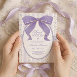 Convites Vintage Arco Roxo Doce 16 Cottage Chic Birthday<br><div class="desc">Celebre dezesseis em estilo com este romântico e inspirado na vintagem, doce 16 convite, com arco pintada à mão, delicado papel de parede com faixa de rosa e detalhes de renda suave. Com sua paleta de pastel sonhadora e elegância de coquetes, esta design traz um toque de charme de cottagecore...</div>