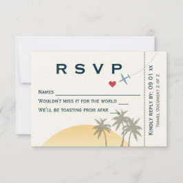 Convites Vintage Boembarque Pass RSVP em Cerca