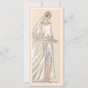 Convites Vintage Bride