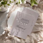 Convites Vintage - Casamento de Destino de Florais Desenhad<br><div class="desc">Nossa coleção "Vintage Destination Wedding" apresenta florais elegantes de estêncil e ilustrações de construção de vintage em fundos pastel emparelhados com um script clássico e fonte serif para todas as suas informações personalizadas. Procure na nossa loja mais itens desta coleção e entre em contato conosco se tiver algum pedido especial...</div>