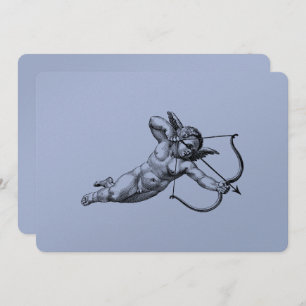 Convites Vintage Cherub Cupid Love