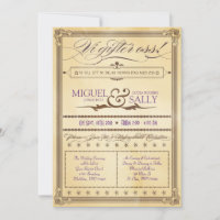 Vintage Cream & Brown Swedish Weditation