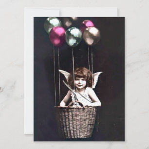 Convites Vintage Cupid