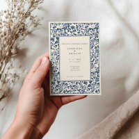 Vintage Delsoftware estilo Blue creme Casamento Fl