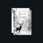 Convites Vintage Design Stag Party  Wedding Invite<br><div class="desc">Great invite for the bachelor or stag,  birthday,  retirement party  male,  father day,  bachelor party,  manly,  deer,  hunting,  masculine,  retirement,  birthdays,  birthday,  buck,  stag,  fathers day,  black,  gray,  grey,  father's day,  classy,  distinguished,  stylish,  sleek</div>