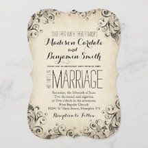 Vintage Elegant Flourish Rustic Weditation