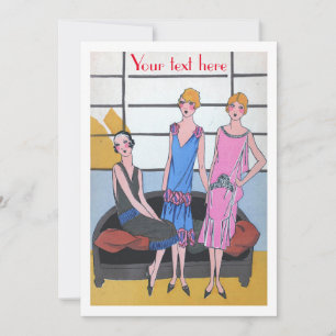 Convites Vintage Fashion