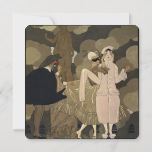 Convites Vintage Formal Mascarada Costume