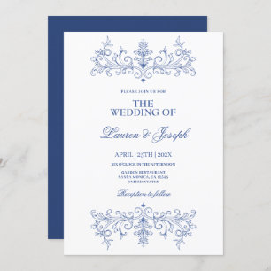 Convites Vintage Frame Wedding