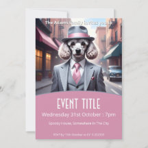 Vintage Gangster Poodle