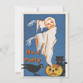 Convites Vintage Halloween