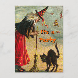 Convites Vintage Halloween